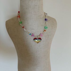 Girls Kids mixed beads necklace